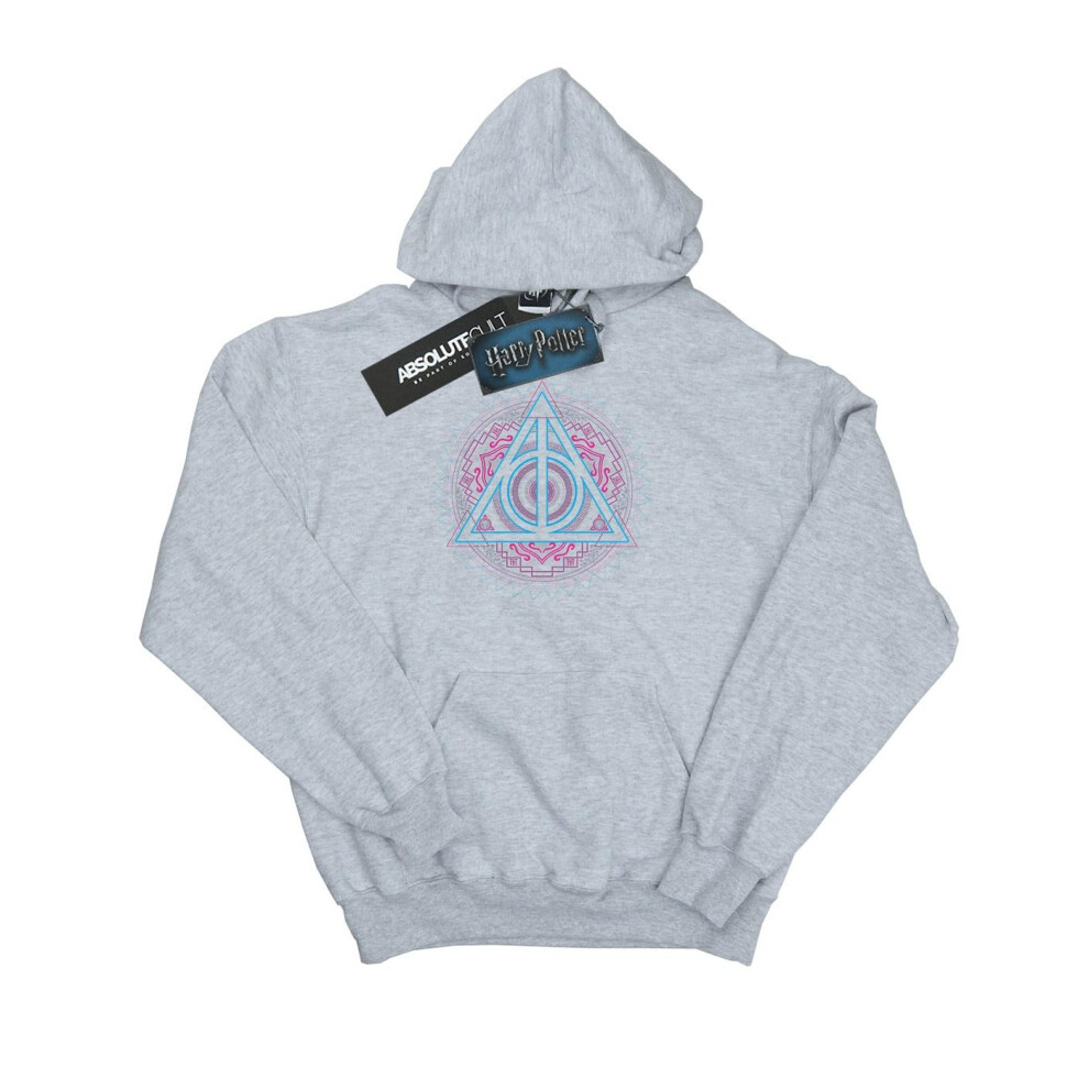 Neon Deathly Hallows Hoodie