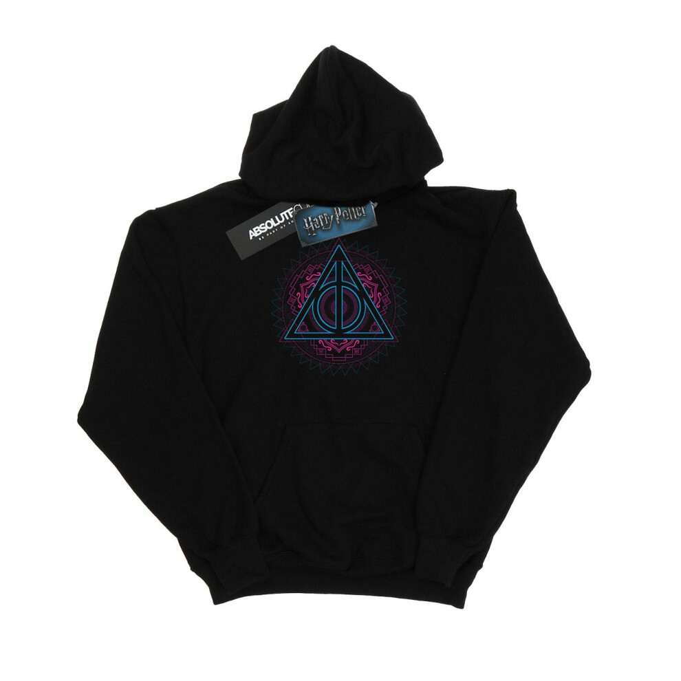 Neon Deathly Hallows Hoodie