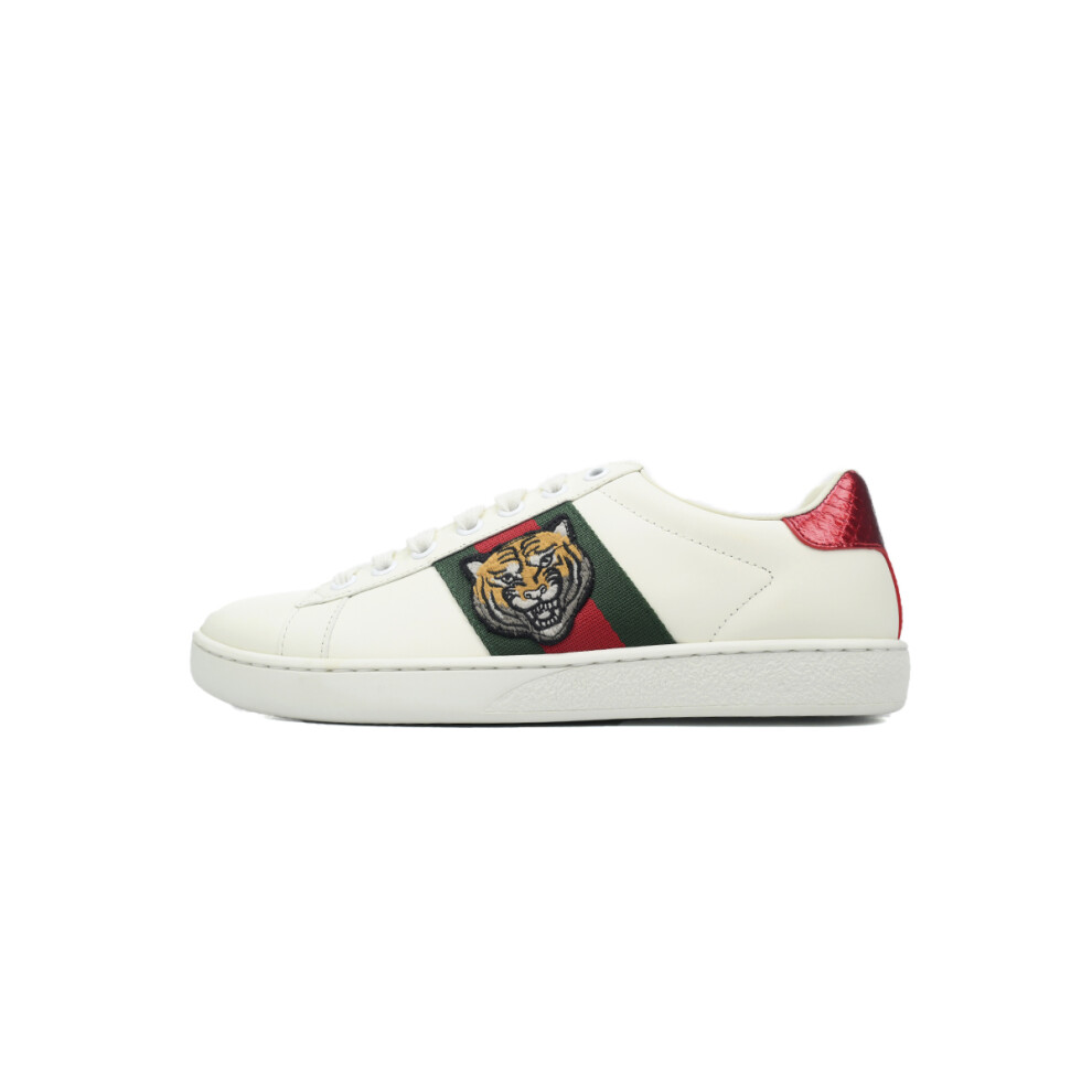 (EUR SIZE 36) GUCCI Bee Embroidered Fashion Board Shoes P360