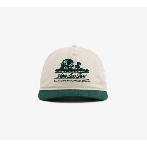 (White) Aime Leon Dore Unisex Adjustable Alphabet Baseball Cap Large Size Breathable