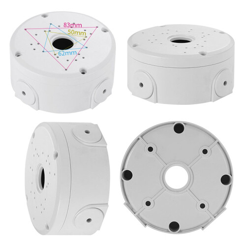 Camera Junction Box Cable Deep Base For Dome/IP Camera Waterproof Mount Bracket Plastic Base Surveillance Dome Brackets 2