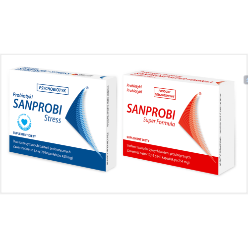 SANPROBI Sanprobi Stress and IBS in total 40 capsules
