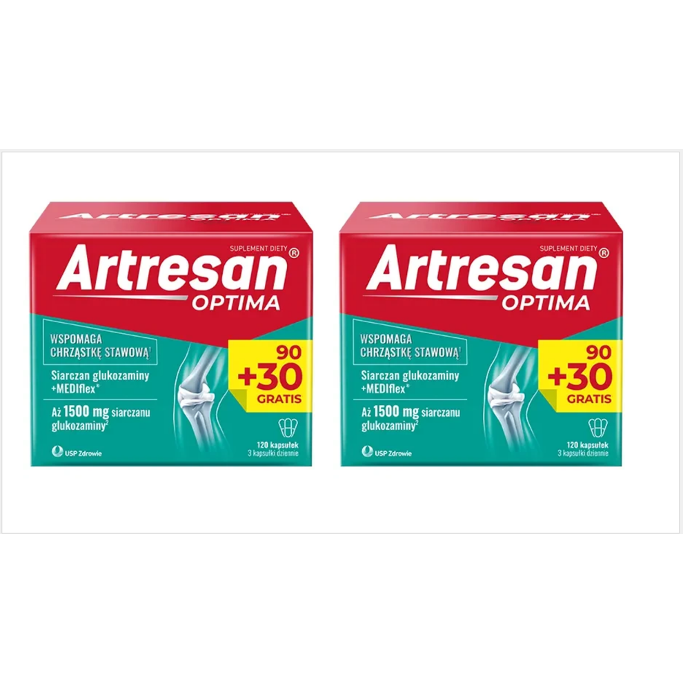 2 x Artresan Optima, 90 + 30 capsules  UK SELLER / ORYGINAL