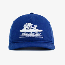 (Blue) Aime Leon Dore Unisex Adjustable Alphabet Baseball Cap Large Size Breathable