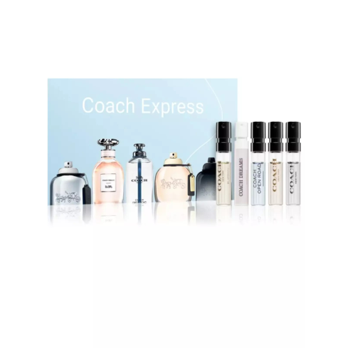 Coach 5 x 2ml MIX Coach Vials Samples Sprays New York, Dreams, Open Road