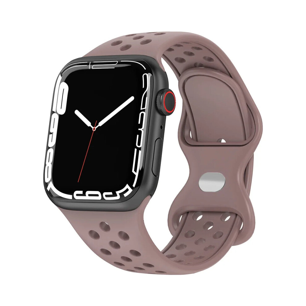 (Smokey, 42 44 45 49Mm) Strap For Apple Watch Correa Silicone Sports Bracelet Iwatch 8 Se 7 6 5 Ultra Not,Specified 6118053309934