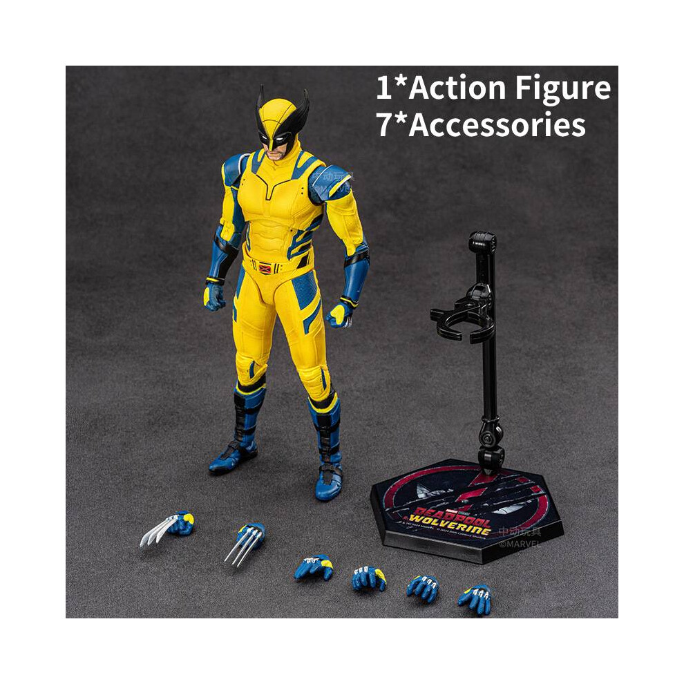 Veishet (Wolverine) Wolverine Deadpool Action Figure Model Doll Plastic Toy Children Gift
