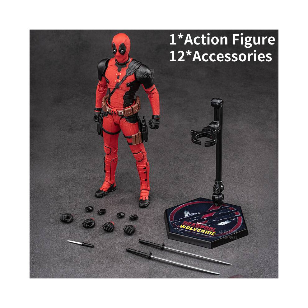 (Deadpool) Wolverine Deadpool Action Figure Model Doll Plastic Toy Children Gift-image-OPC-PFBVBJ9-NEW