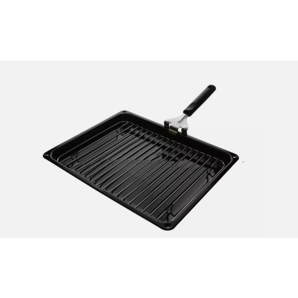 Sharp Genuine K61d27bm1en Oven Grill Pan Tray Includes Handle & Grid