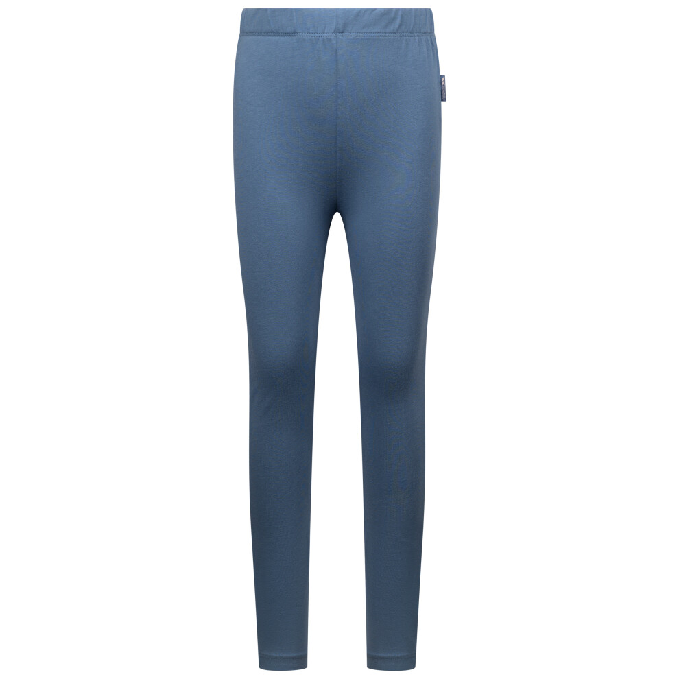 (5-6 Years, Denim Blue) Trespass Girls Leggings Soft Touch March