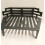 Vintage Decor 16" Victorian Cast Iron Fire Grate with Coal Saver Guard 6