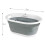 Collapsible Laundry Basket | Pop-Up | Space-Saving | Plastic 5