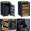 DWD® Single Wheelie Bin Hideaway with Plant Roof 1