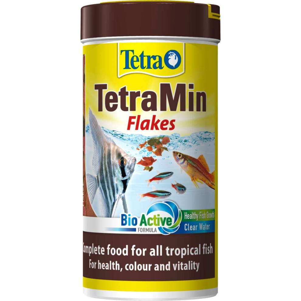 Min 2x 200g Tetra Tetramin Tropical Flakes Tropical Fish Flake Food