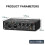 USB Audio interfaces Recording kit with audio interface, 48V handheld microphone and microphone suspension mount Support for PC recording, streaming 9