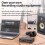 USB Audio interfaces Recording kit with audio interface, 48V handheld microphone and microphone suspension mount Support for PC recording, streaming 7