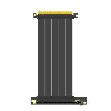 200mm PCIe 4.0 X16 GPU Riser Cable, Female 90 Degree Angle, Compatible with Gen 4 GPUs, Such as RTX4090-RTX3060, RX7900, RX6950XT-RX6500XT,etc (PCIE40