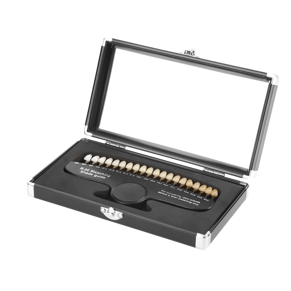 Dental Teeth Shade Guide, Dental Shade Guide Teeth Color Tracking Chart