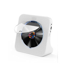 CD Player Bluetooth Desktop CD Player for Home CD Player with Timer Built-in HiFi Speakers with LCD Screen Display Home Audio Boombox FM Radio USB