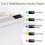 CD Player with Bluetooth 5.0, Protable CD Player for home, built-in dual Speaker/FM Radio/Timer, LCD Display, Dust Cover, Desktop CD Player Support 7