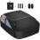 Rooftop Cargo Carrier, Car Roof Bag 20 Cubic Feet Reinforced Waterproof Zippers and Leather Strips with Door Hooks are Suitable for Various Types of 1