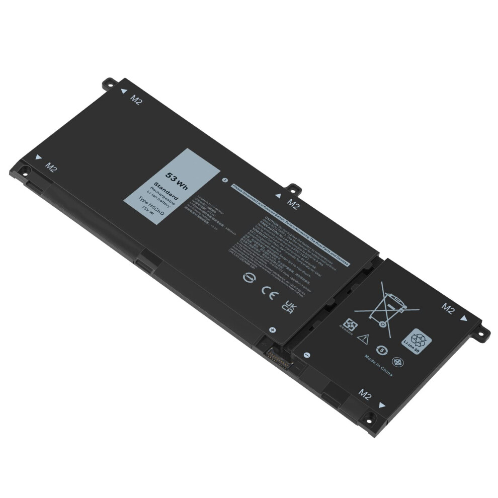 H5ckd Battery Compatible With Dell Latitude 3410 3510 Vostro 5300 5401 5402 5501 Inspiron 5300 5301 5401 5402 Series, Replacement For H5ckd 07T8cd 5015769266937