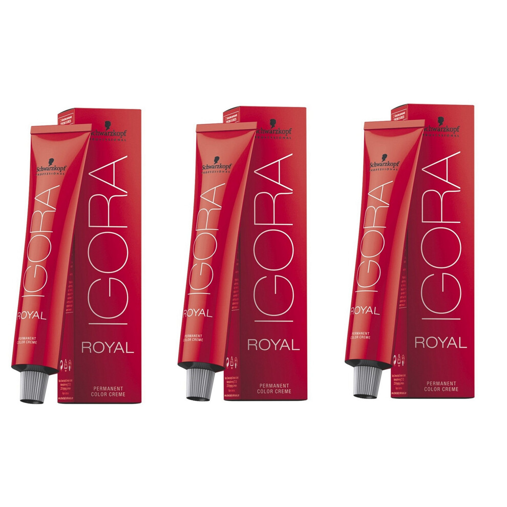 Igora Royal hair colour, 8-00, set of 3 x 60 ml