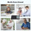 DAYTECH Wireless Intercom System for Home/Office - 1000m Range, 10 Channels, Private/Group Calls, USB Powered, No Network, 2 Units 7