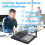 DAYTECH Wireless Intercom System for Home/Office - 1000m Range, 10 Channels, Private/Group Calls, USB Powered, No Network, 2 Units 2