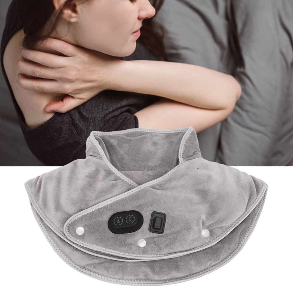 Yinhing Electric Heated Neck Shoulder Wrap, Heating Pad For Neck Shoulders, Vibration Massager, Heated Scarf, Thermal Neck Brace, Neck Back Shoulder Warmer