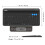 Universal Bluetooth Keyboard Multi-Device Built-In Cellphone Cradle Wireless Keyboard for Windows, iOS, Android, Computer Desktop Laptop Surface 6