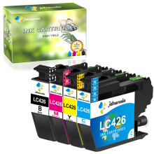LC426 LC-426 Ink Cartridges Multipack Replacement for Brother LC426XL LC426VAL for MFC-J4335DW MFC-J4340DW MFC-J4535DW MFC-J4540DW Printer(BK/C/M/Y,4