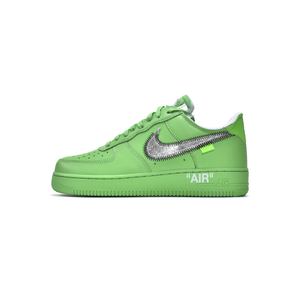 (EUR SIZE 45) OFF White X Air Force 1 Low Green Eur Size 36-47