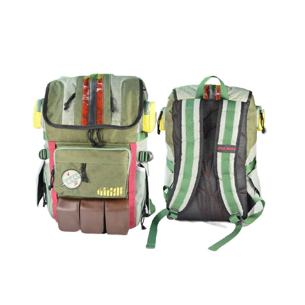 Star Wars Boba Fett Armor Student Backpack Large Capacity Travel Bag Fashion