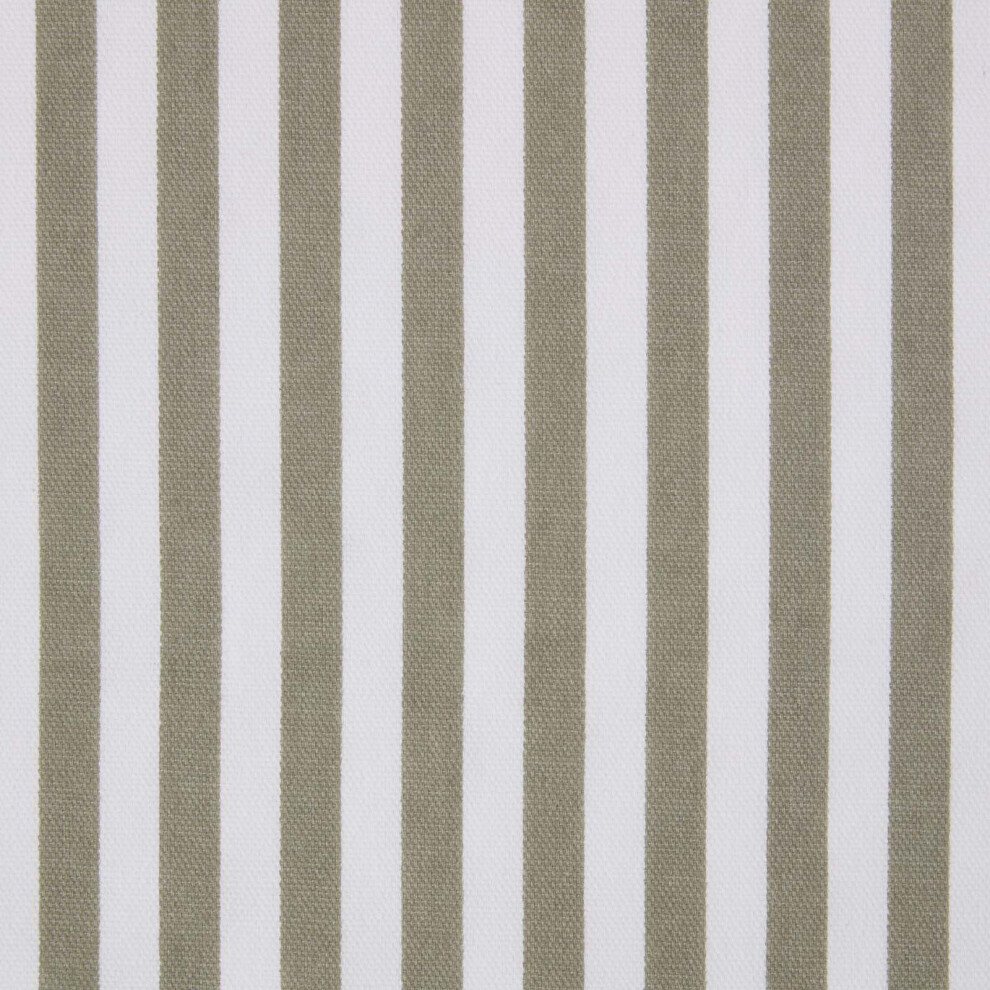 Homescapes (Grey And White) Pure Cotton Thin Stripe Fabric 150Cm Wide White,Grey