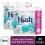 Hush (36 Rolls) Hush Luxury 3Ply Bathroom Tissue, White Rolls 1