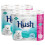 Hush (36 Rolls) Hush Luxury 3Ply Bathroom Tissue, White Rolls 3