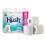 Hush (36 Rolls) Hush Luxury 3Ply Bathroom Tissue, White Rolls 6