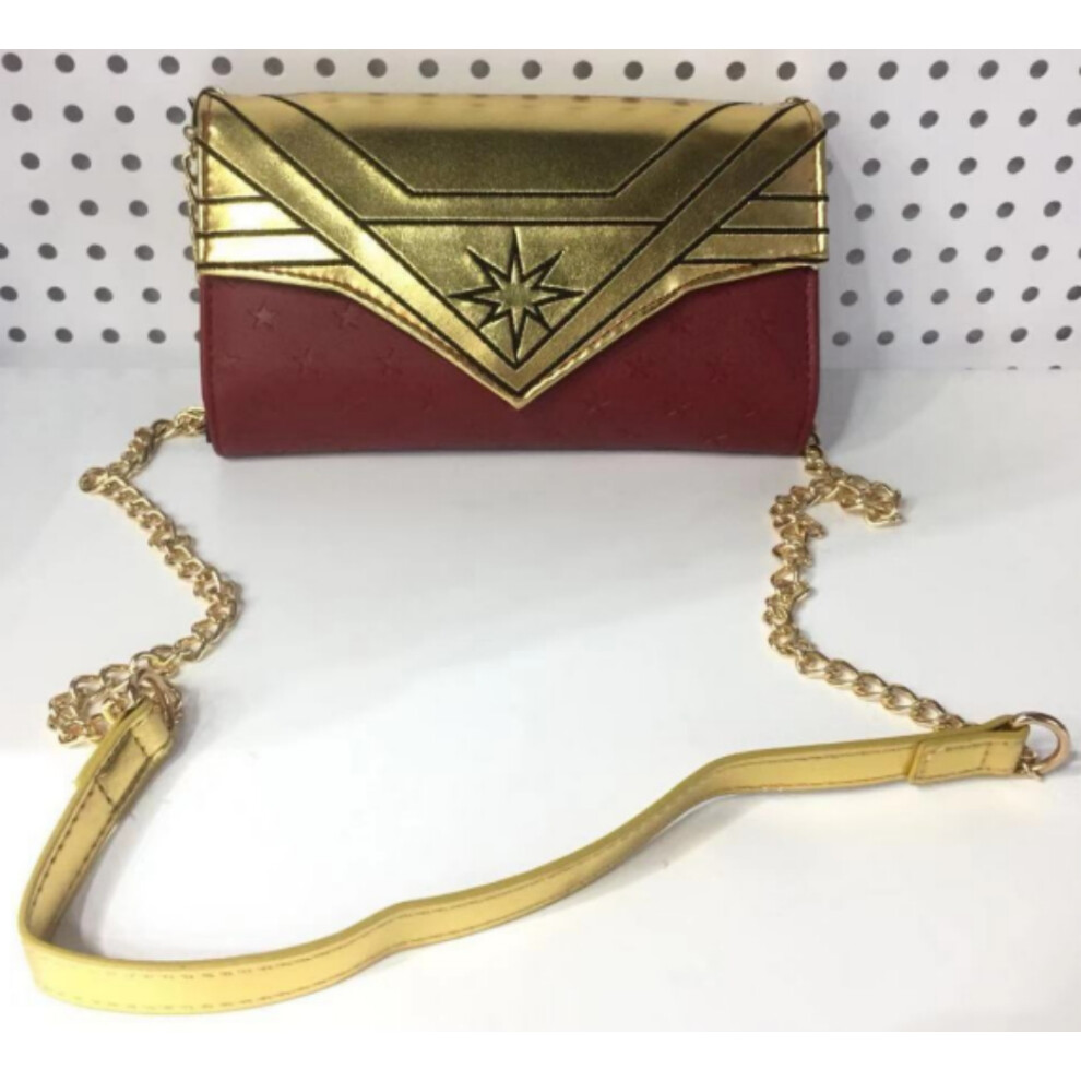 (Golden Wonder Woman) Mario Nintendo Hero Harry Potter Single Shoulder Crossbody Bag Handbag
