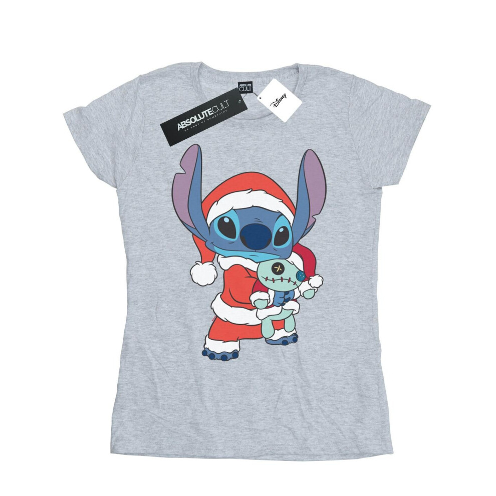 Lilo And Stitch Stitch Christmas Cotton T-Shirt