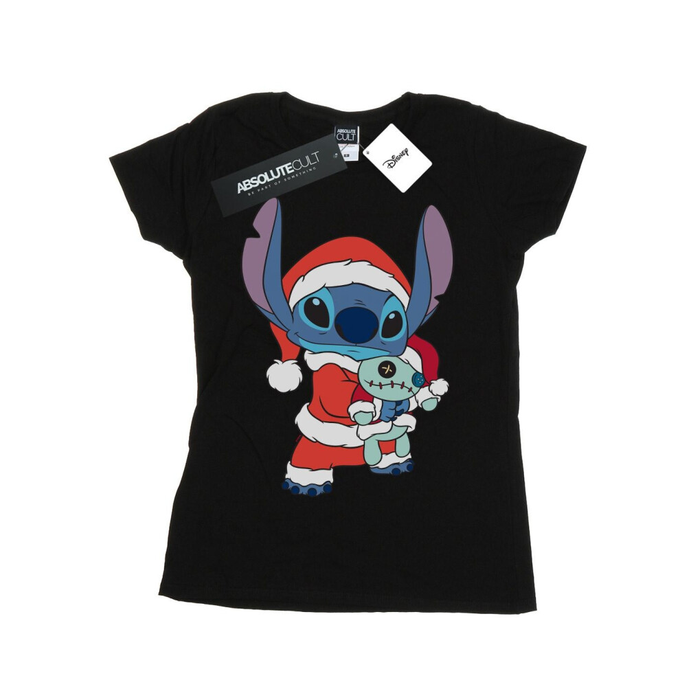 Lilo And Stitch Stitch Christmas Cotton T-Shirt