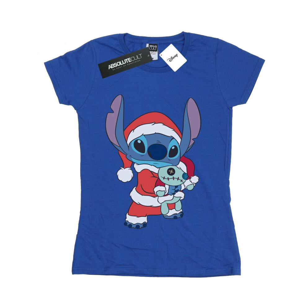 Lilo And Stitch Stitch Christmas Cotton T-Shirt