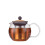 Tea press with stainless steel filter, (1.0 l,Transparent) 1