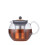 Tea press with stainless steel filter, (1.0 l,Transparent) 2