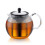 Tea press with stainless steel filter, (1.0 l,Transparent) 4