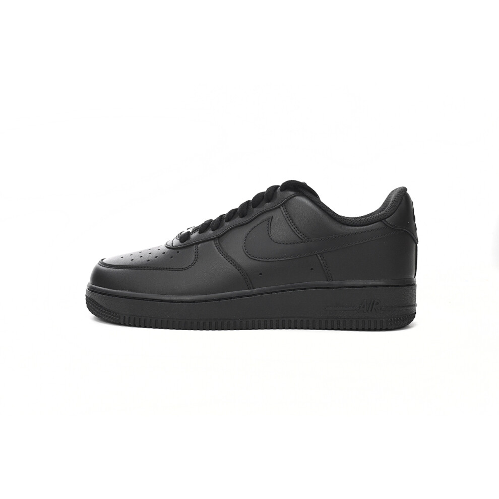 (EUR SIZE 46) Nike Air Force 1 Low Black Unisex Shoes Size 36-46