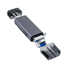 5 in 1 Multifunction USB 2.0 Card Reader U Disk Micro SD TF Flash Drive Memory Card Type C Card Adapter