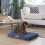Slumberdown (Navy, Small) Orthopaedic Pet Bed 1