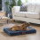 Slumberdown (Navy, Medium) Orthopaedic Pet Bed 1