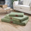 Slumberdown (Navy, Large) Orthopaedic Pet Bed 1
